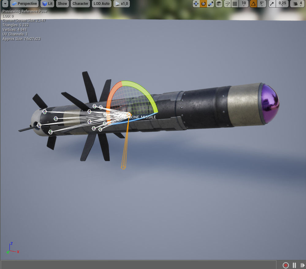 FGM-148 Javelin Low-poly 3D model_11