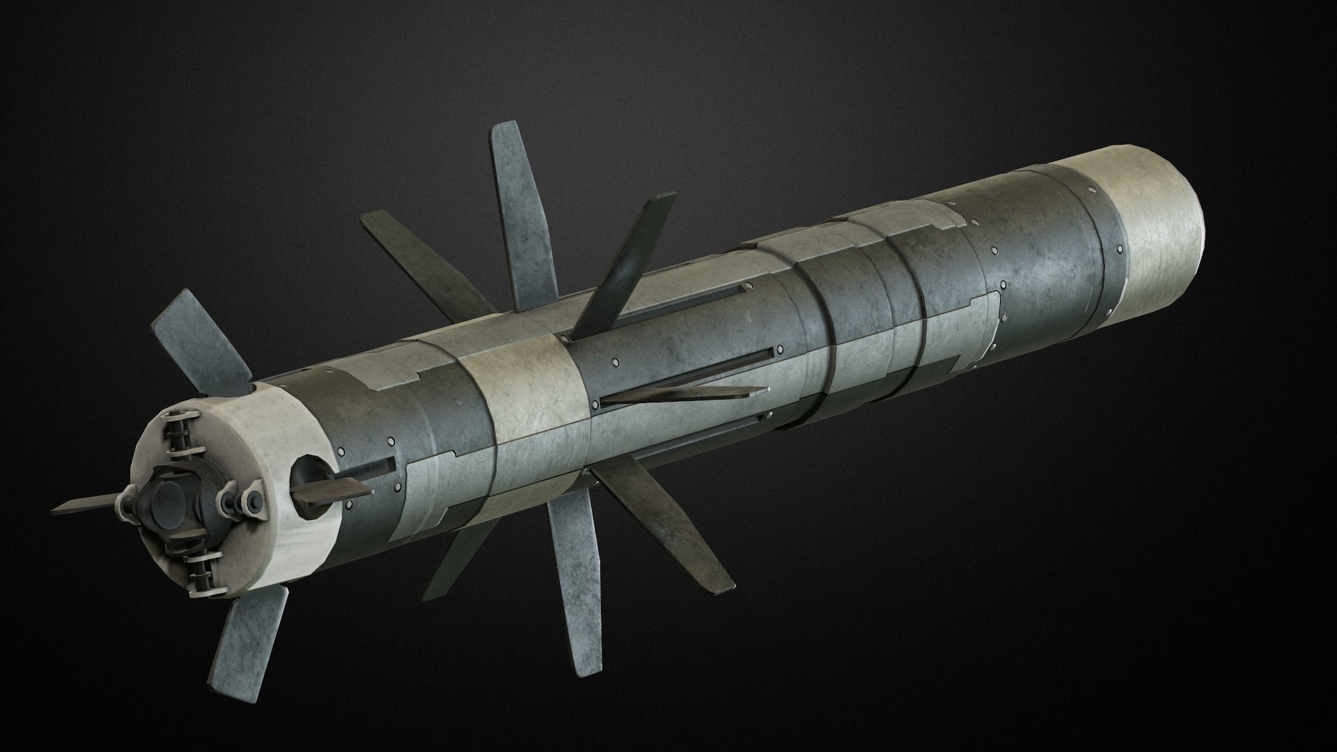 FGM-148 Javelin Low-poly 3D model_5
