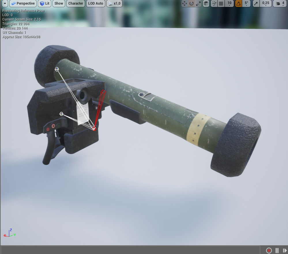 FGM-148 Javelin Low-poly 3D model_13