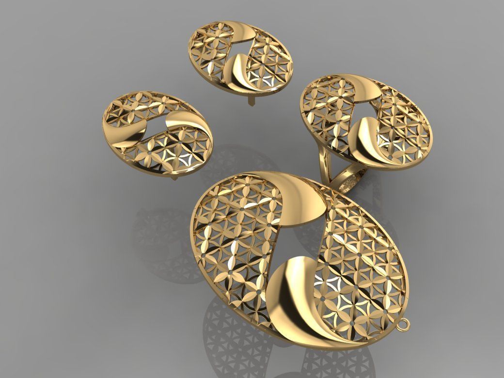 GC GOLD M0020- small set  3D print model_2