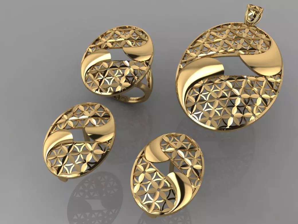 GC GOLD M0020- small set  3D print model_0