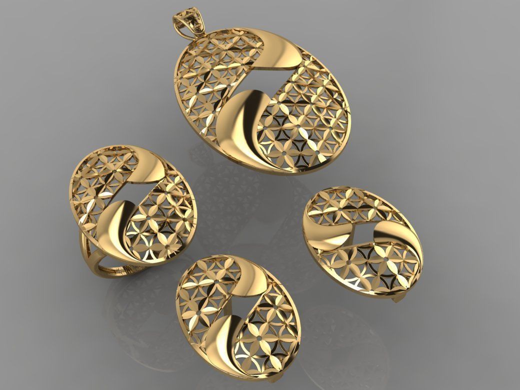 GC GOLD M0020- small set  3D print model_3