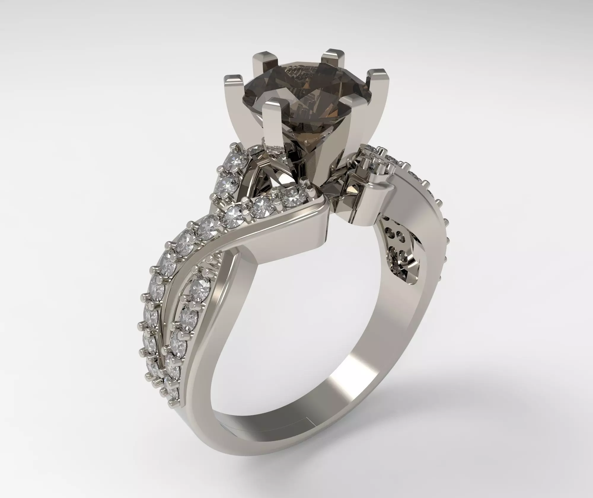 Model 161 Ring 3D print model
