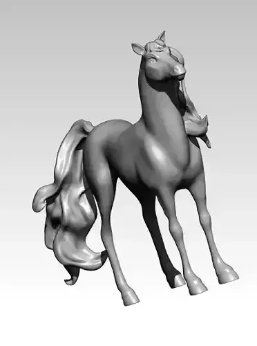 Horse statue