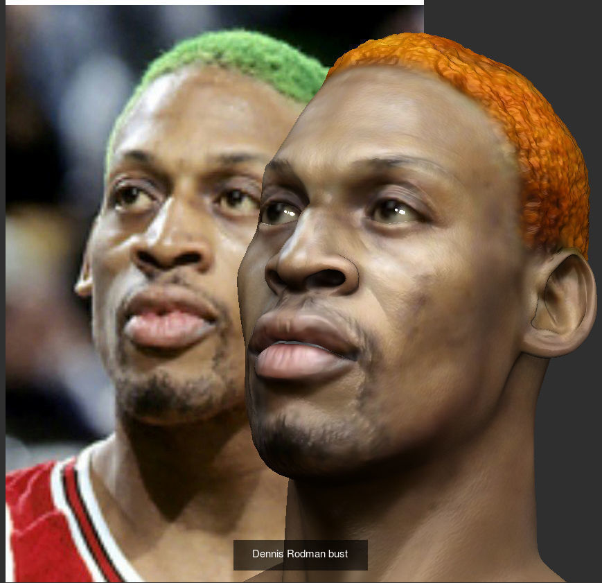 NBA Superstars 3D Model Collection_3