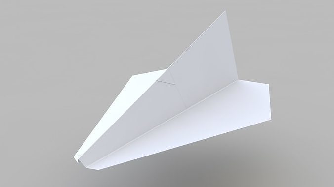 Paper Plane 3D model