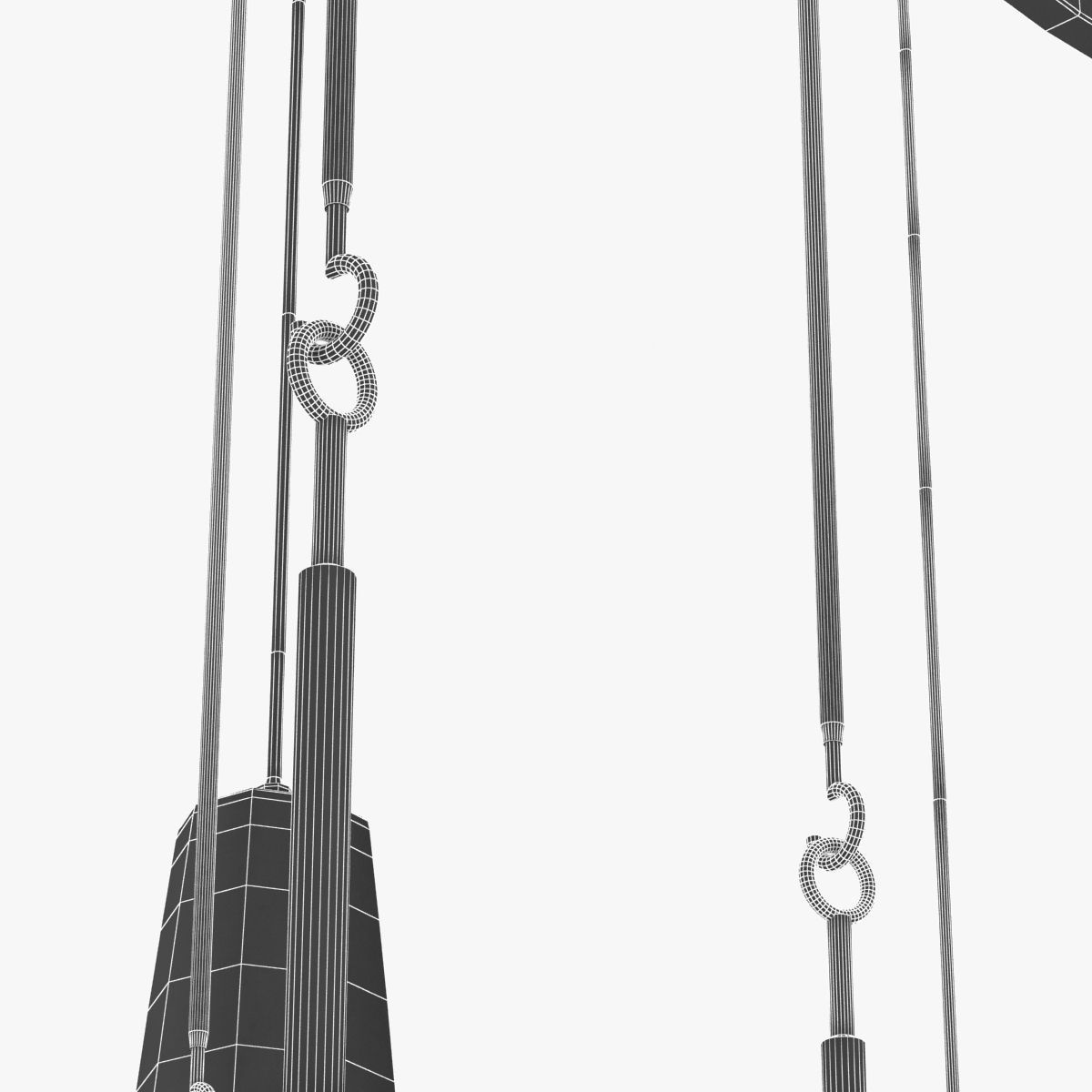 Holly Hunt CLOCK CHANDELIER 3D model_13