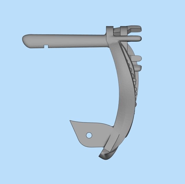 Women Earrings  with gems 3dm stl 3D print model 3D print model_21