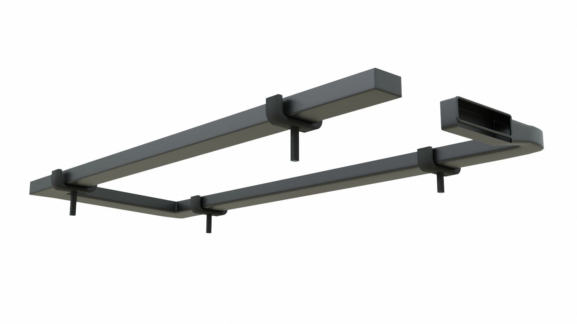 Pool Table Low-poly 3D model_13