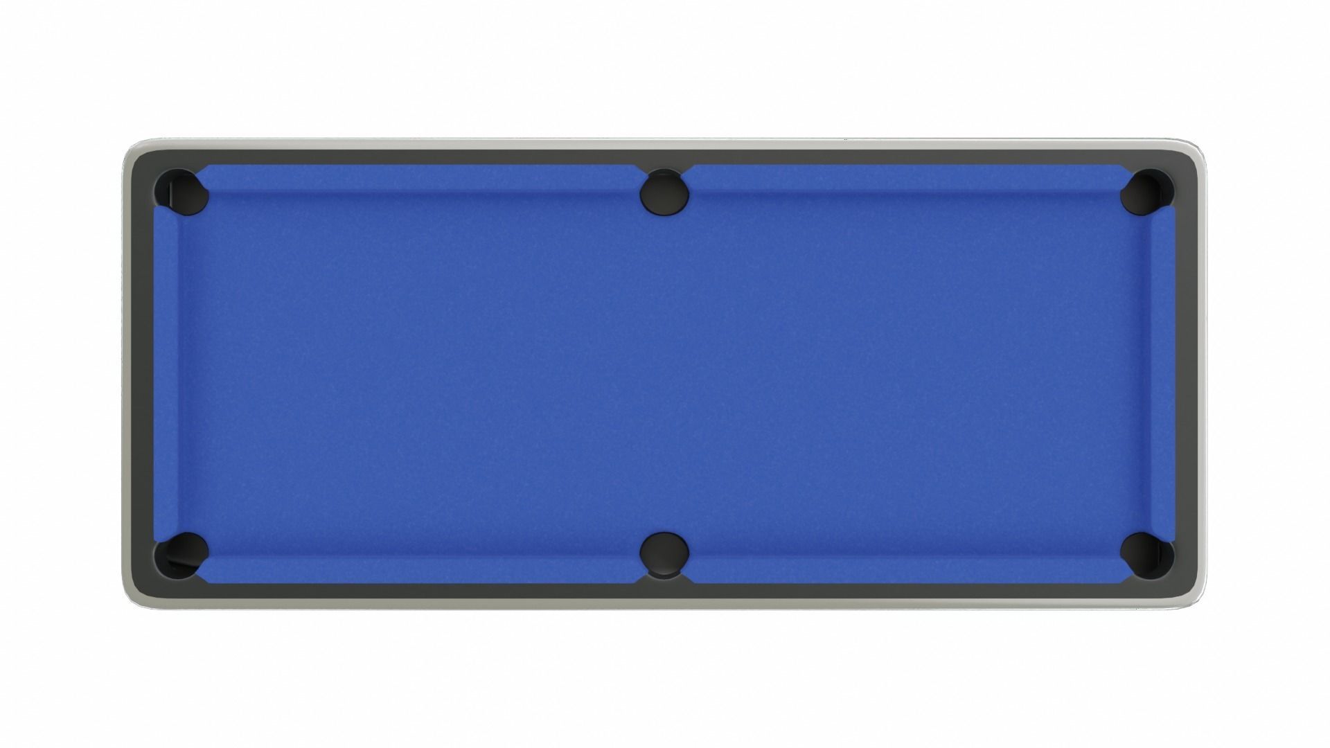 Pool Table Low-poly 3D model_7