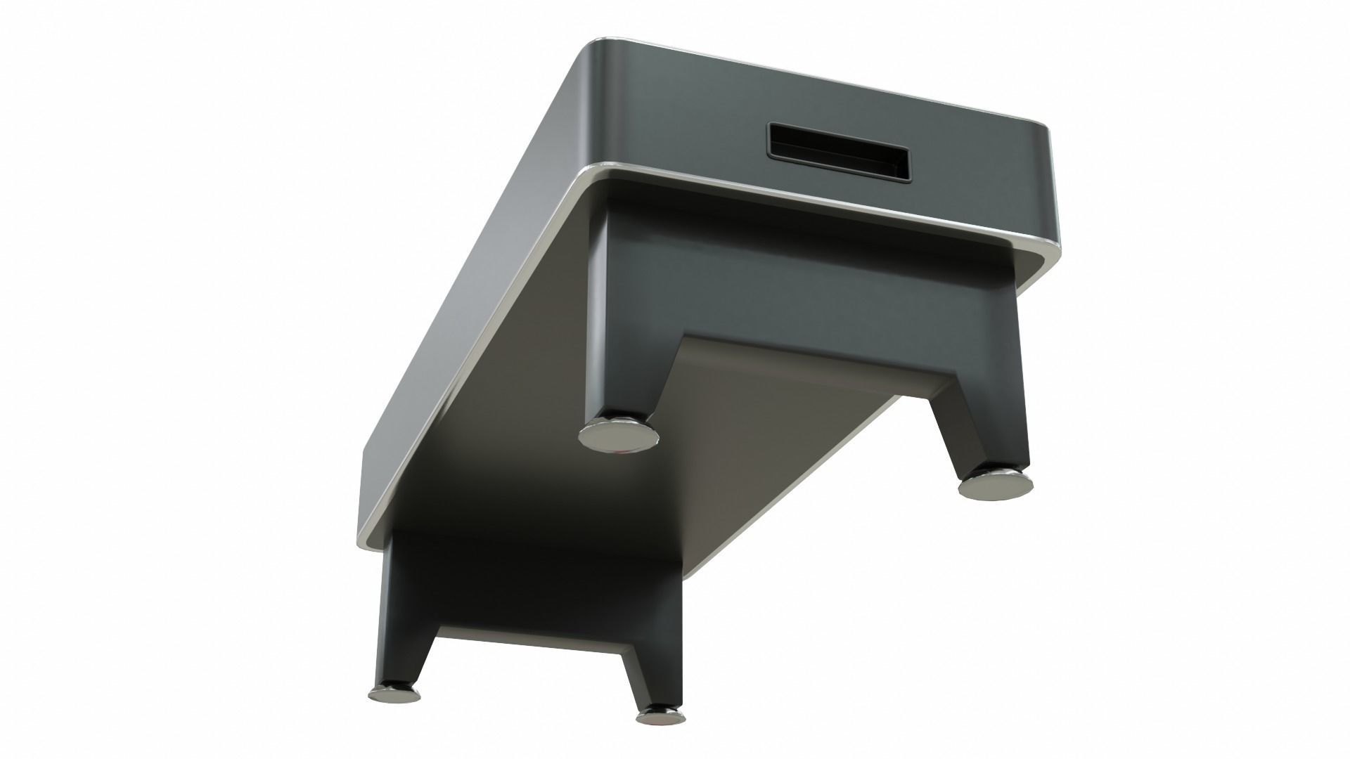 Pool Table Low-poly 3D model_8