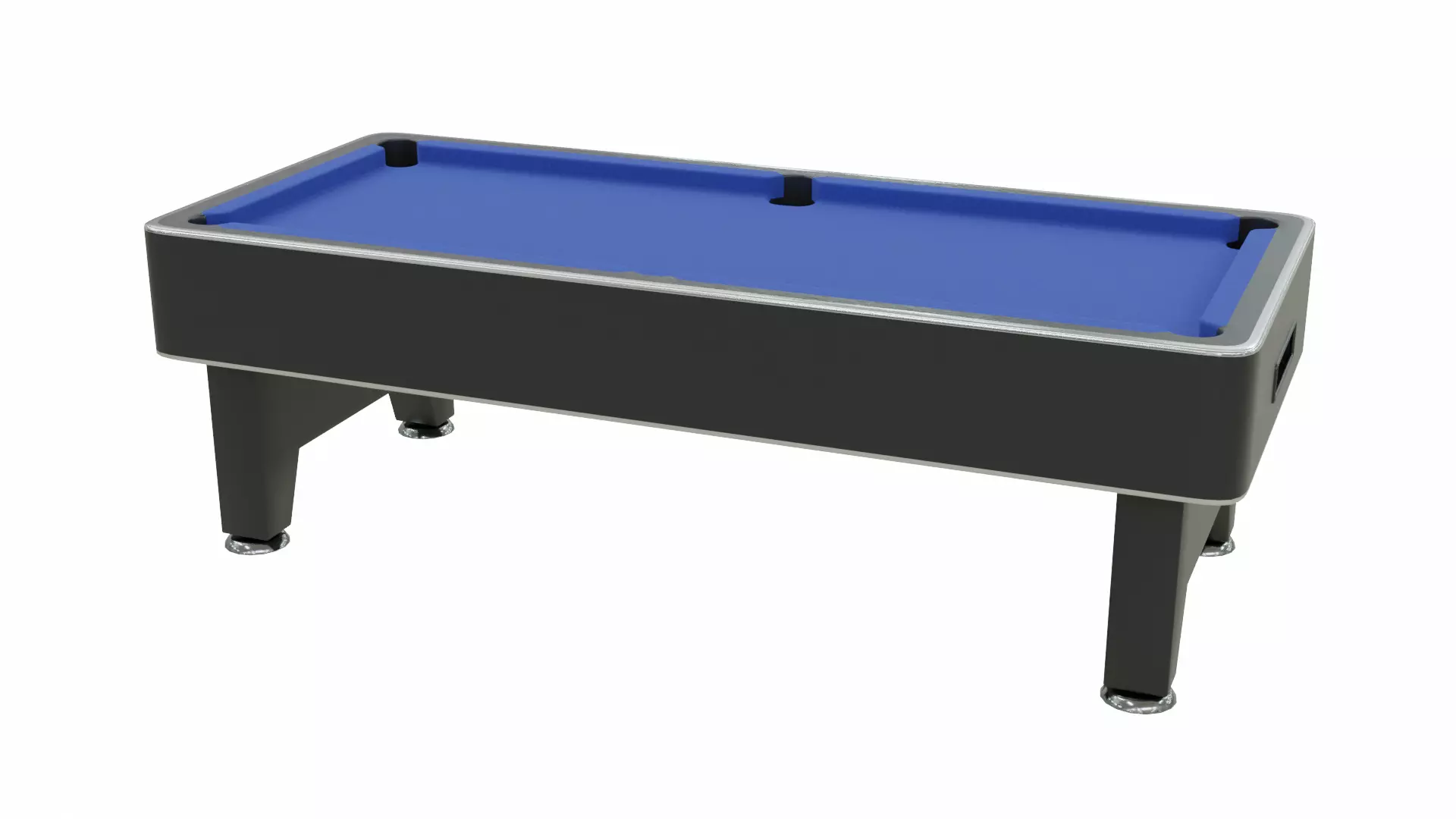 Pool Table Low-poly 3D model_0