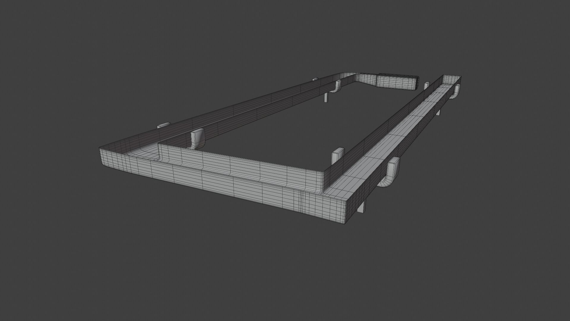 Pool Table Low-poly 3D model_18