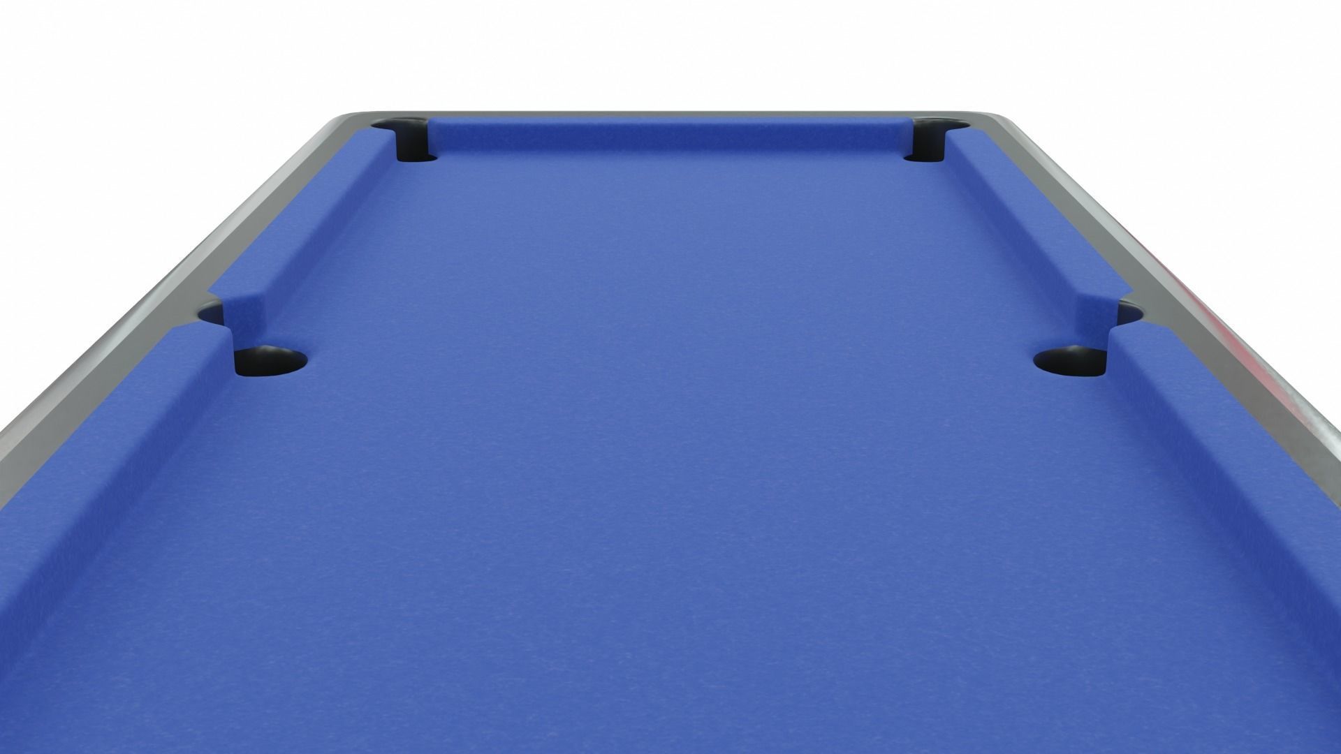 Pool Table Low-poly 3D model_5