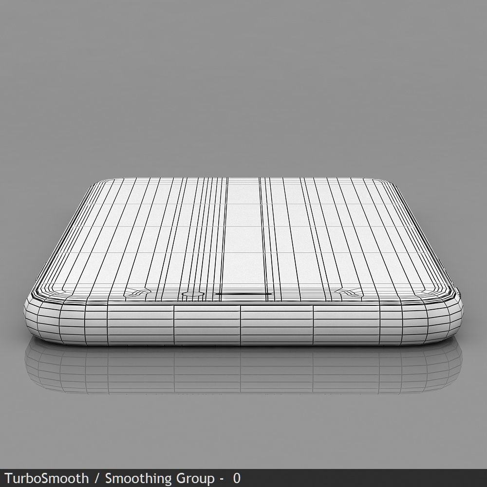 Apple iPhone 11 White Low-poly 3D model_36