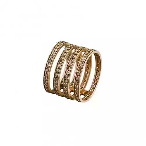 Hoops Ring 4 Hoops 02