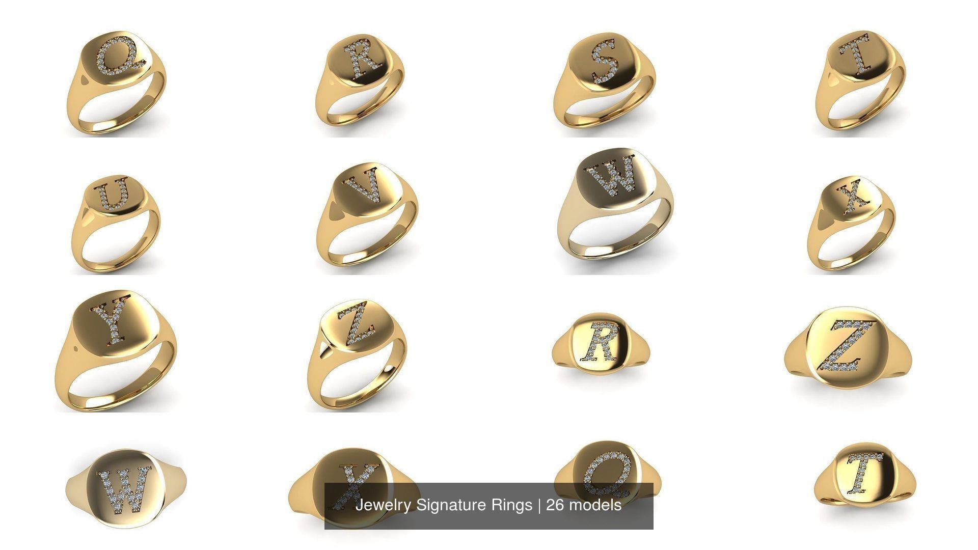 Jewelry Signature Rings COLLECTION _4