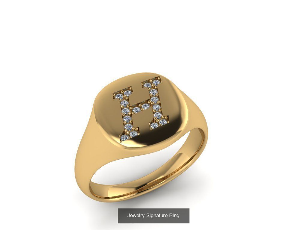 Jewelry Signature Rings COLLECTION _12