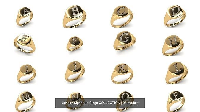 Jewelry Signature Rings COLLECTION 