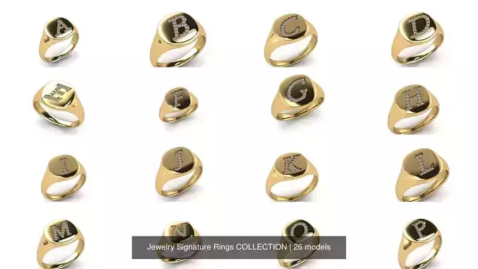 Jewelry Signature Rings COLLECTION 