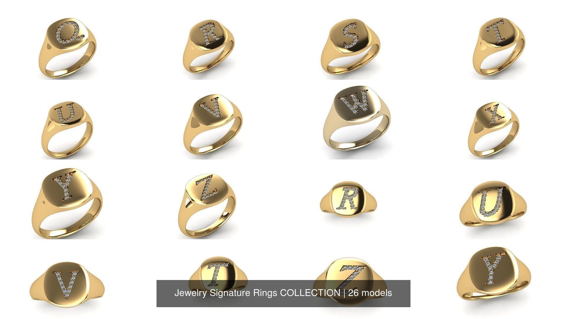 Jewelry Signature Rings COLLECTION _3