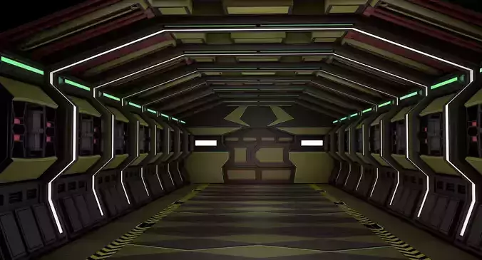 Sci fi interior 