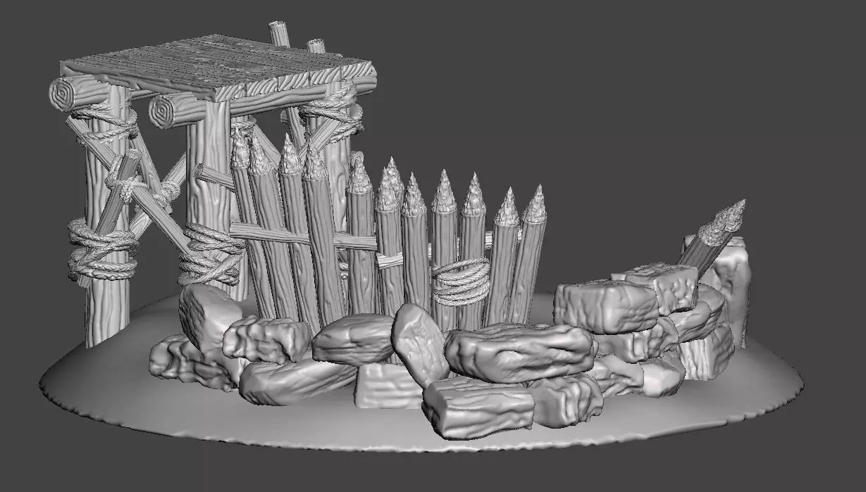 Fortified Outlook 3D print model