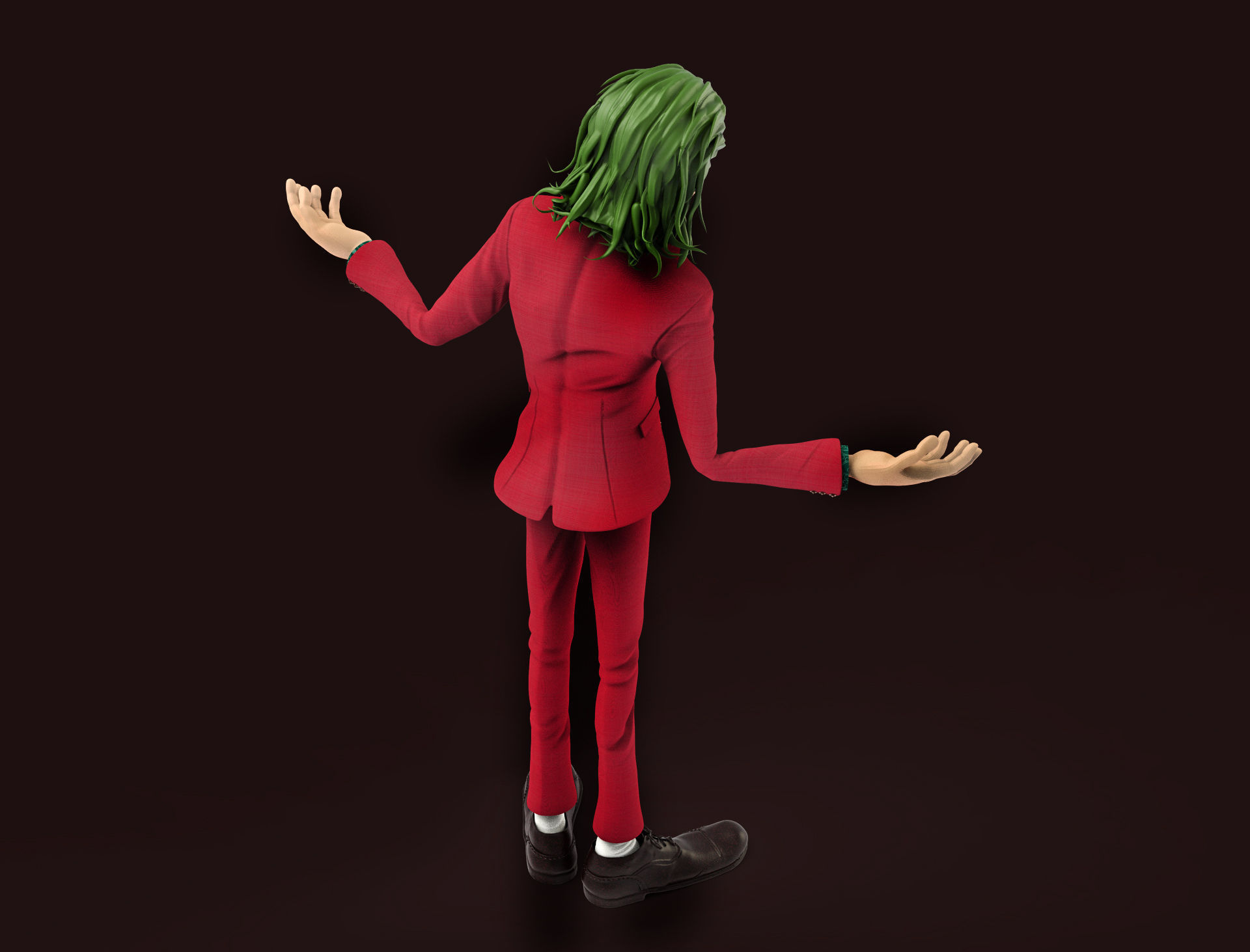 Joker  Joaquin Phoenix 3D model_5