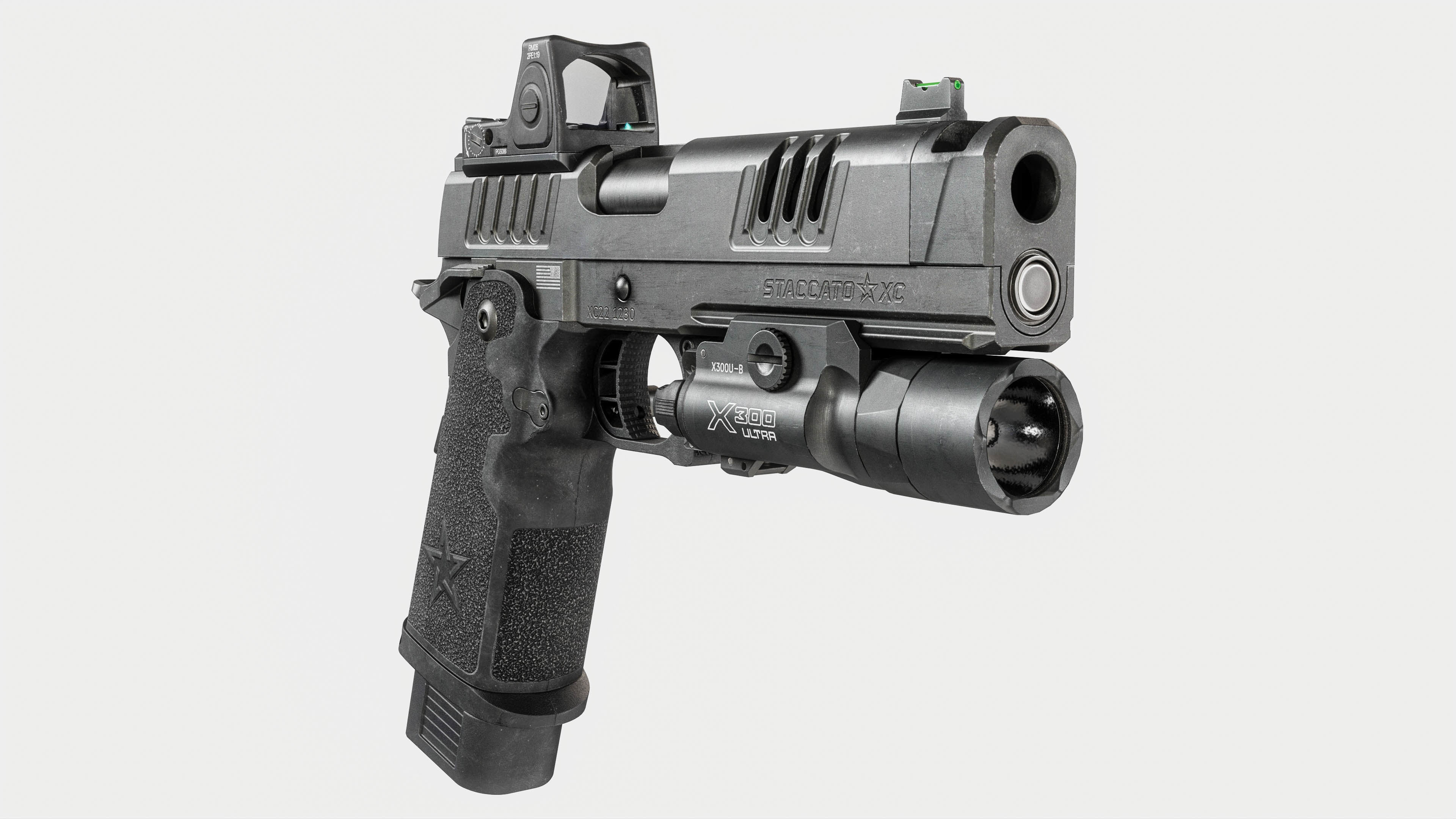 Staccato XC 2011 Low-poly 3D model_9