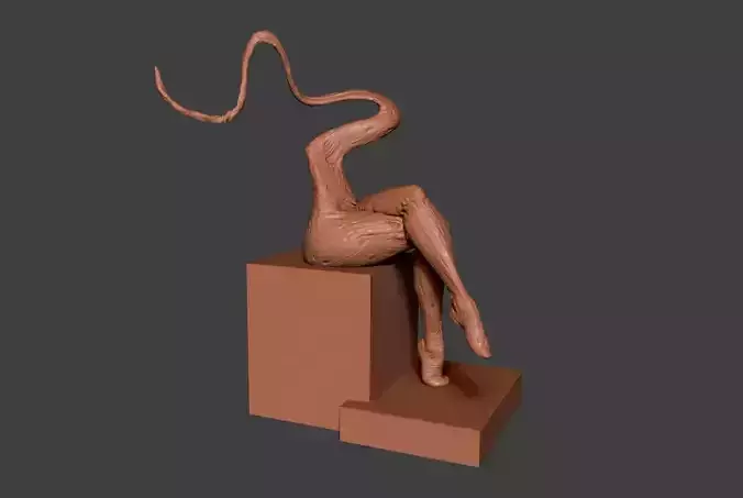 Clay Legs 2 3D print model
