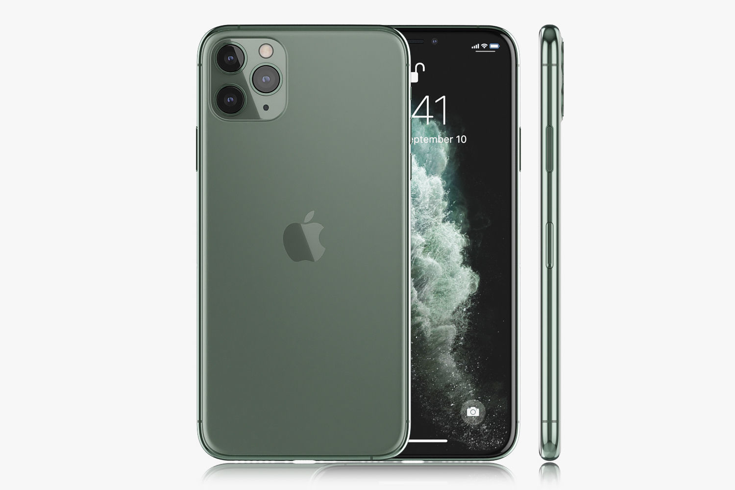 Apple iPhone 11 Pro Max All colors 3D model_16