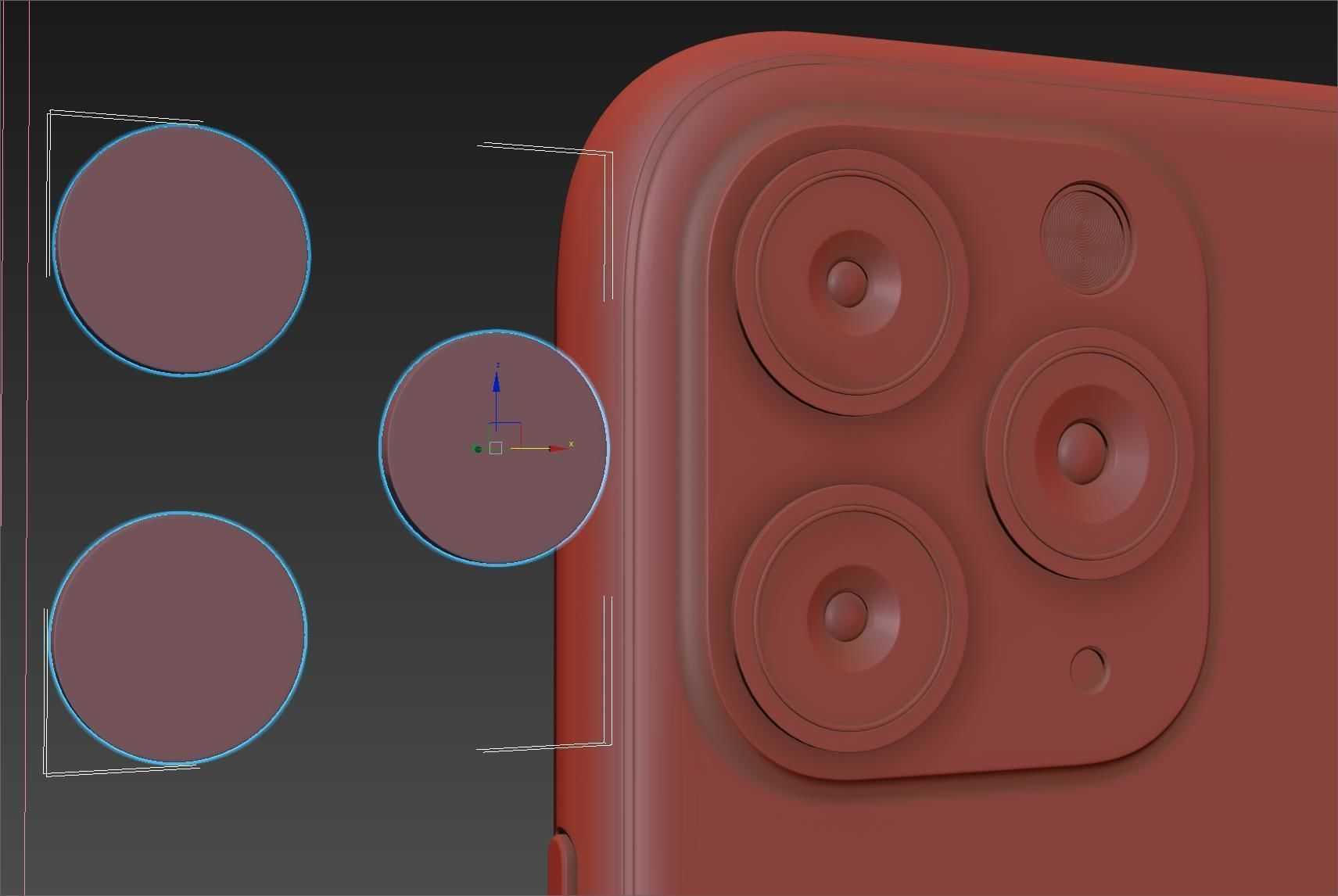 Apple iPhone 11 Pro Max All colors 3D model_21
