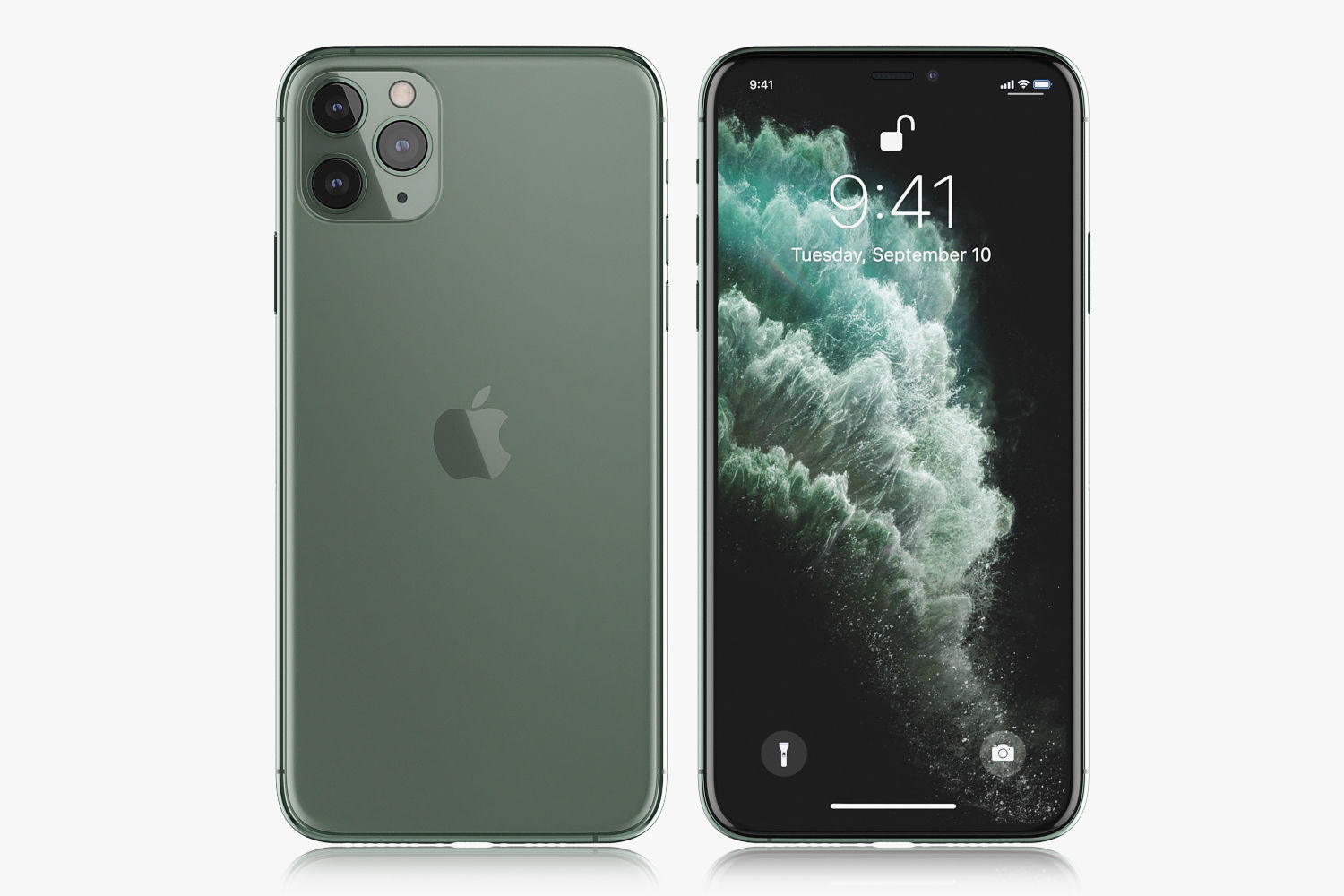 Apple iPhone 11 Pro Max All colors 3D model_20