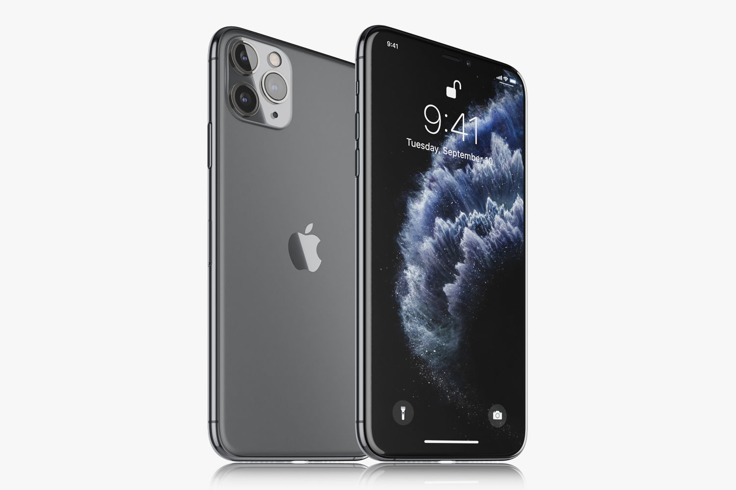Apple iPhone 11 Pro Max All colors 3D model_10