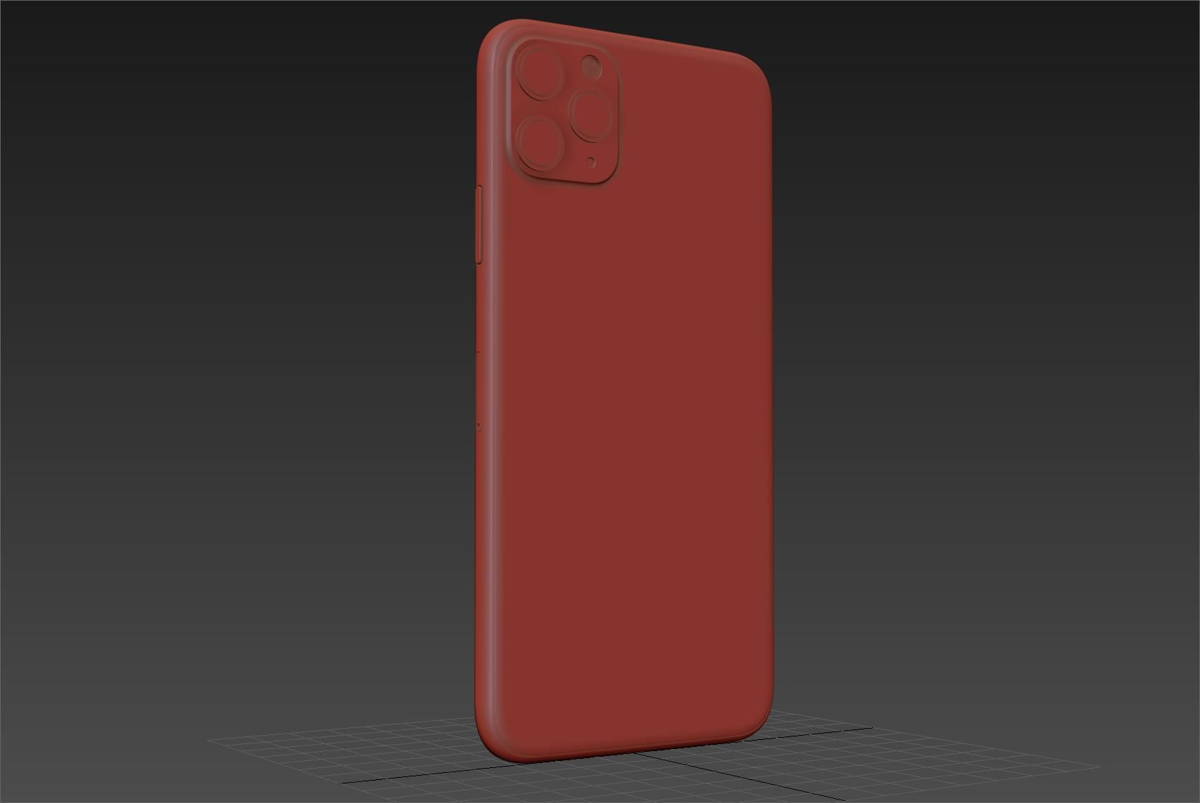 Apple iPhone 11 Pro Max All colors 3D model_38