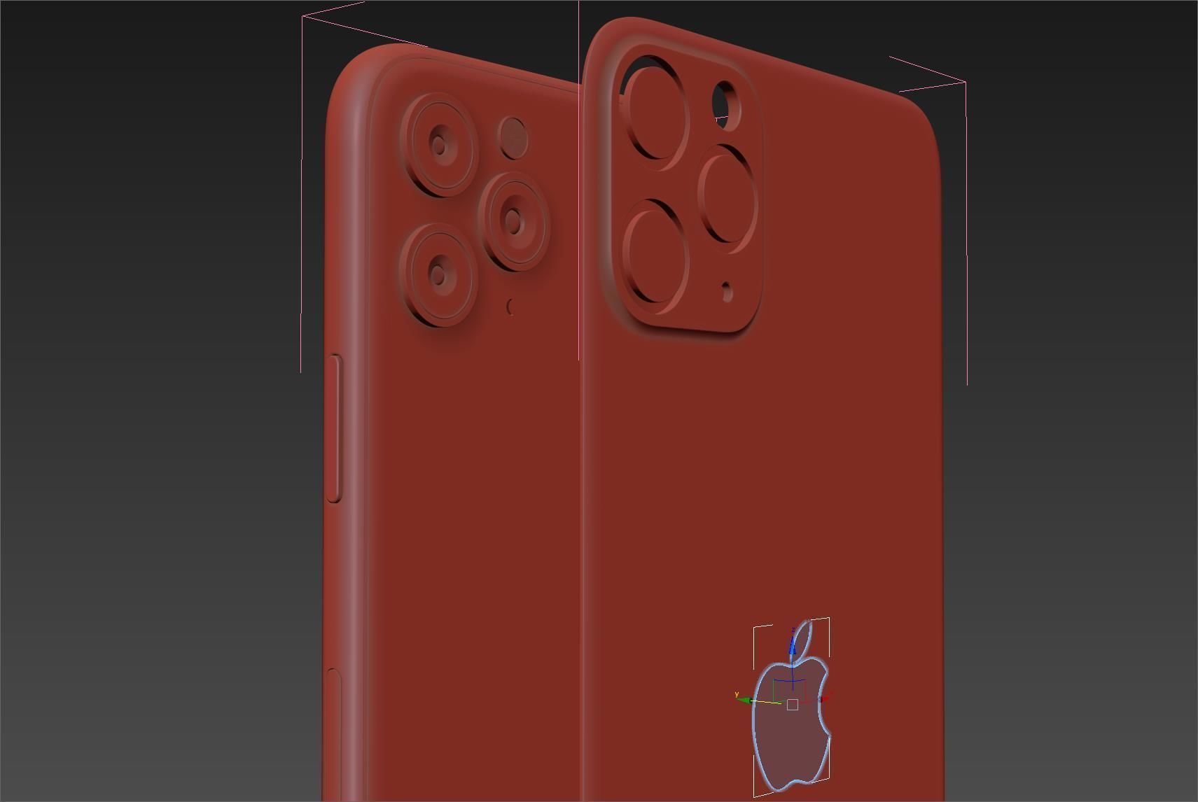 Apple iPhone 11 Pro Max All colors 3D model_37