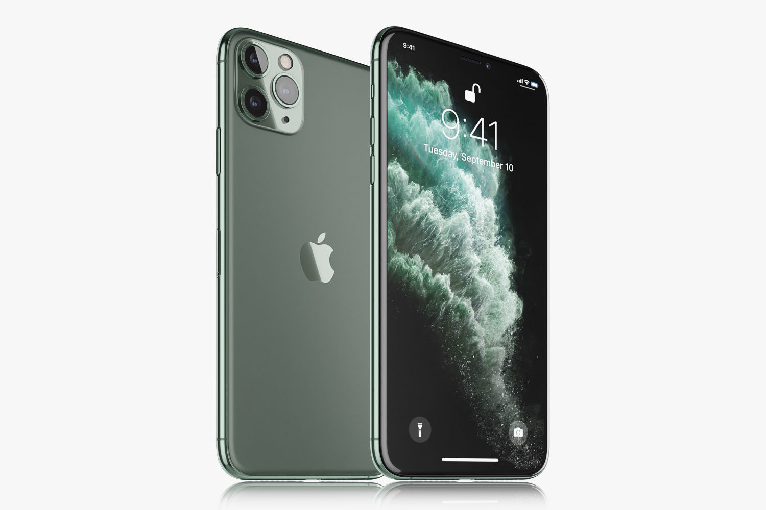 Apple iPhone 11 Pro Max All colors 3D model_11