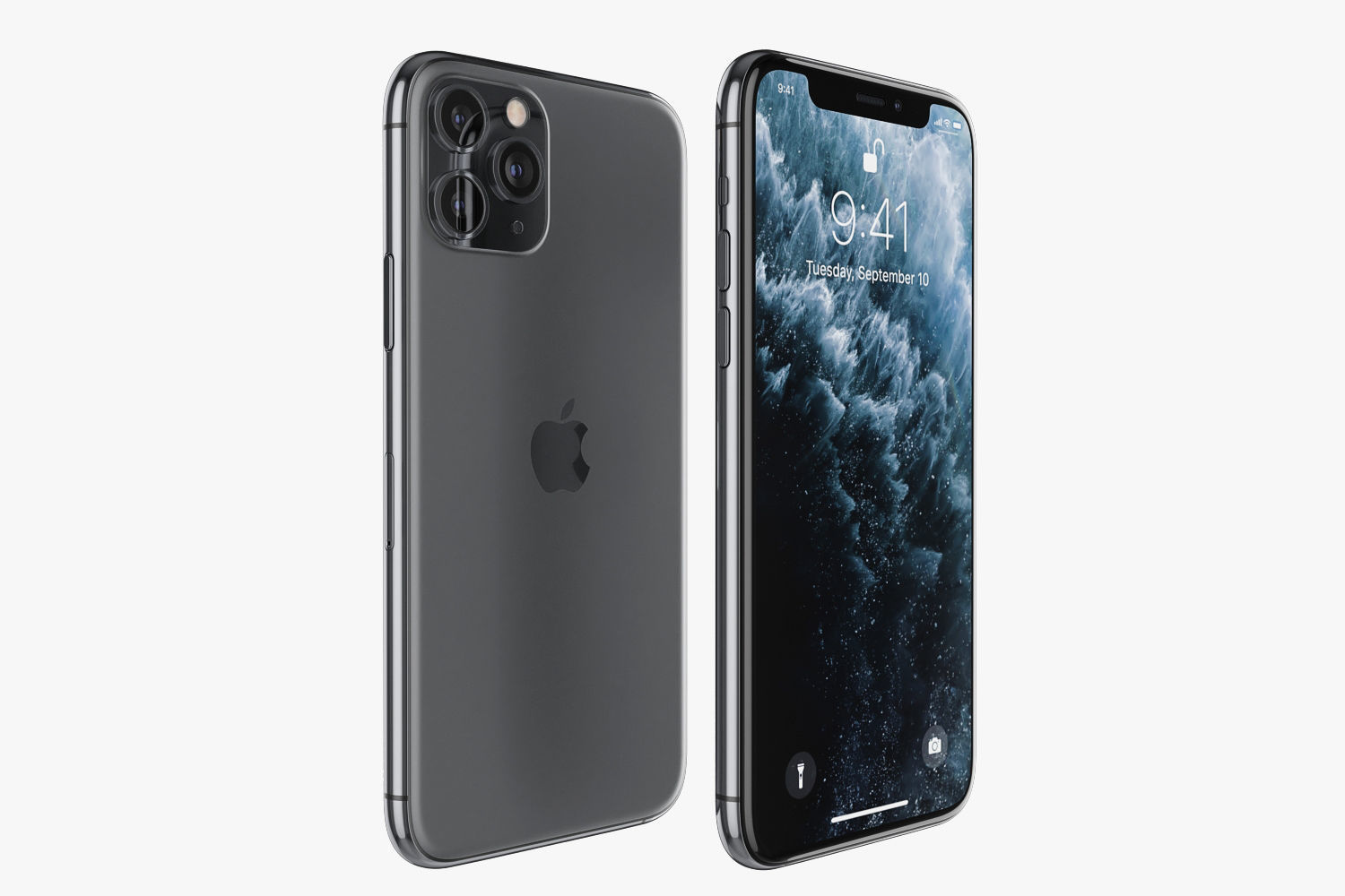 Apple iPhone 11 Pro All colors 3D model_20