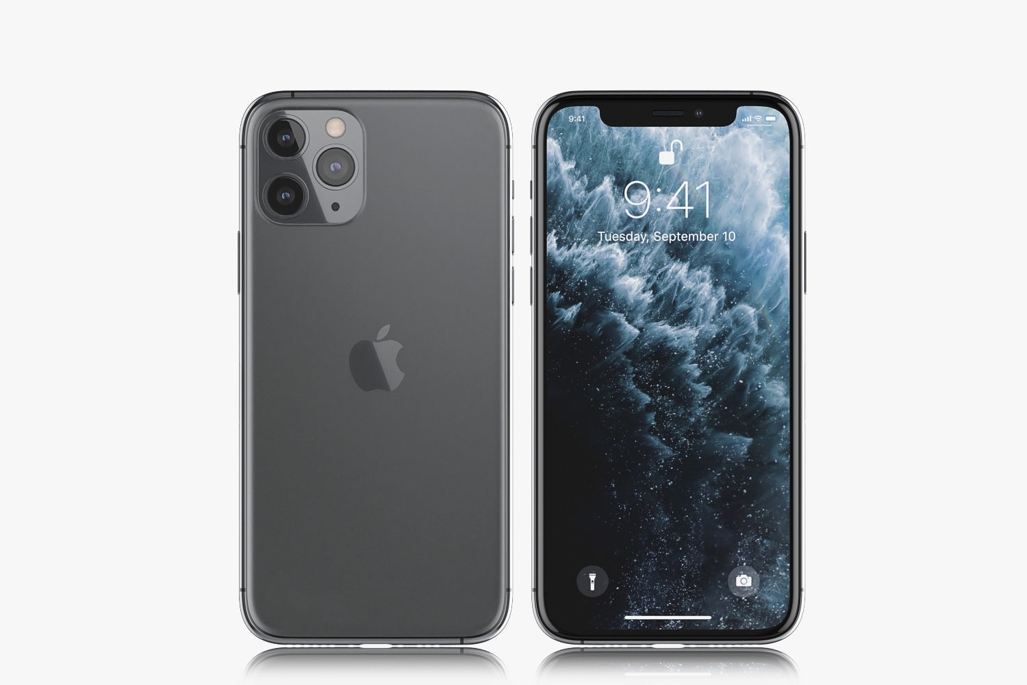 Apple iPhone 11 Pro All colors 3D model_17