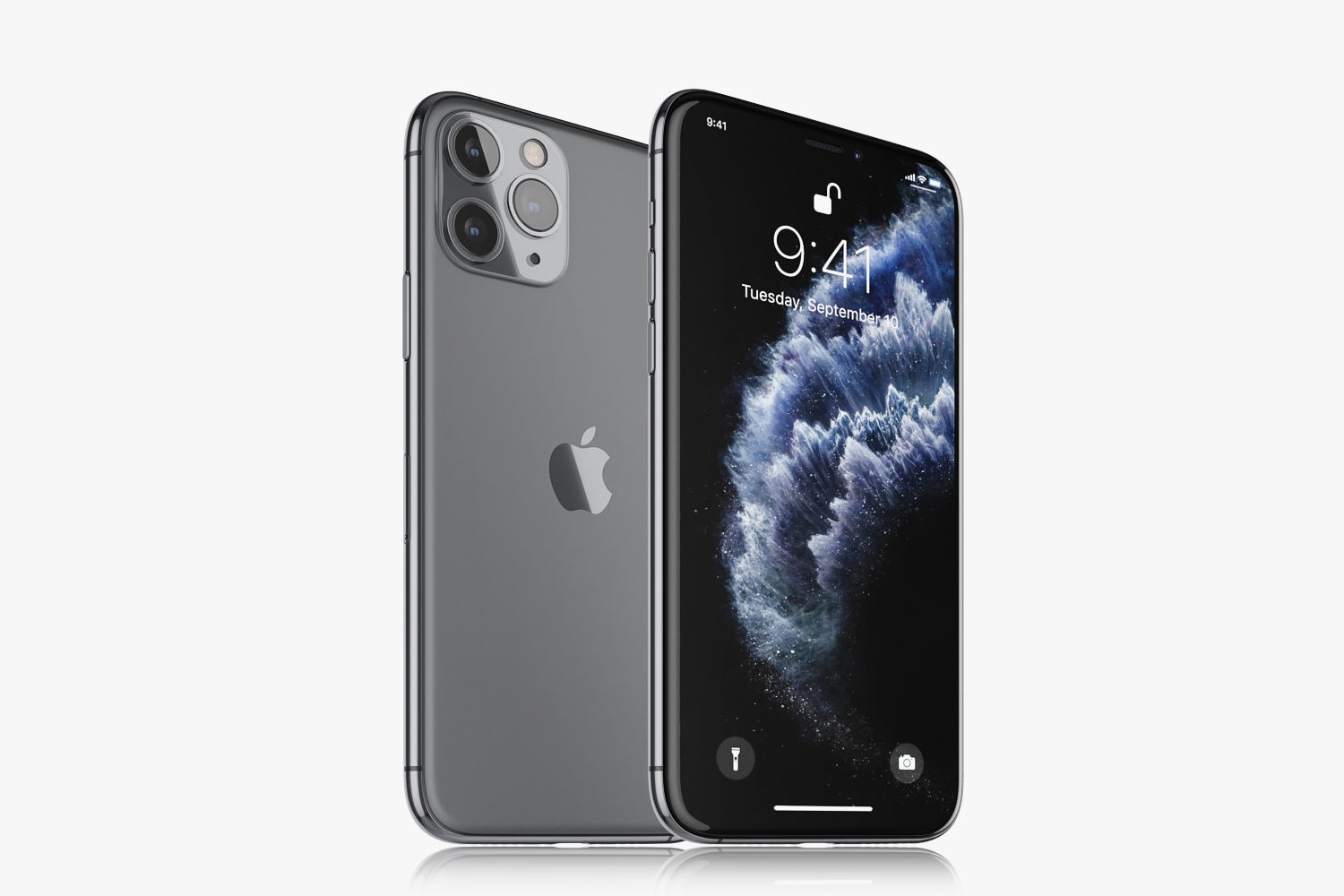 Apple iPhone 11 Pro All colors 3D model_4