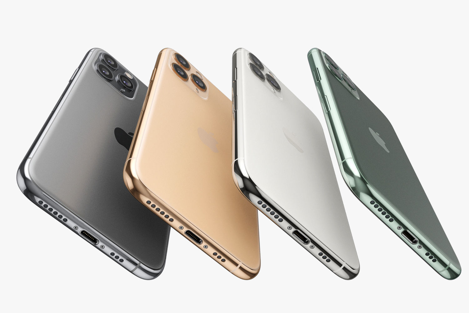 Apple iPhone 11 Pro All colors 3D model_9