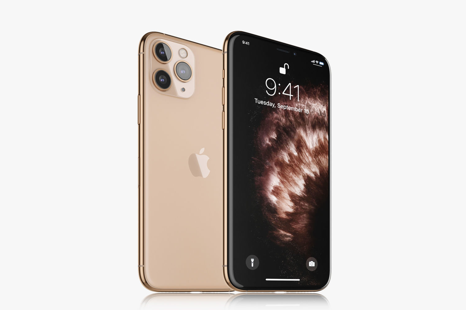 Apple iPhone 11 Pro All colors 3D model_3