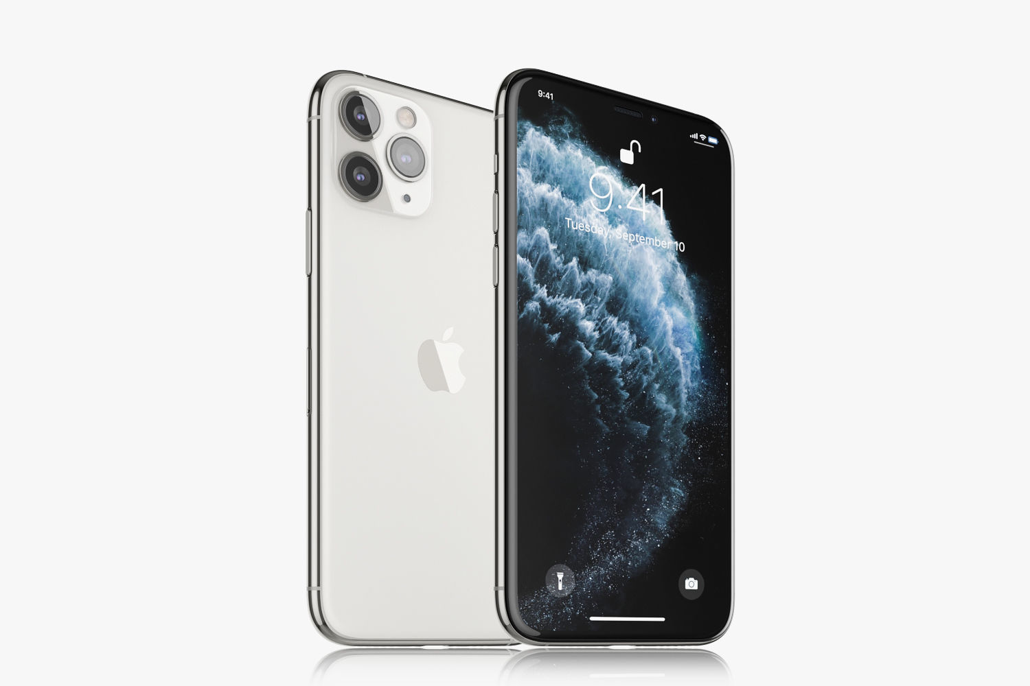 Apple iPhone 11 Pro All colors 3D model_2