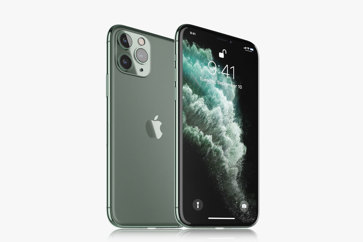 Apple iPhone 11 Pro All colors 3D model_5