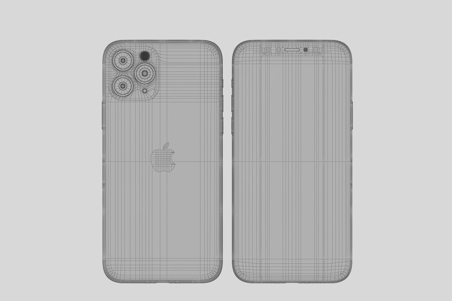 Apple iPhone 11 Pro All colors 3D model_25