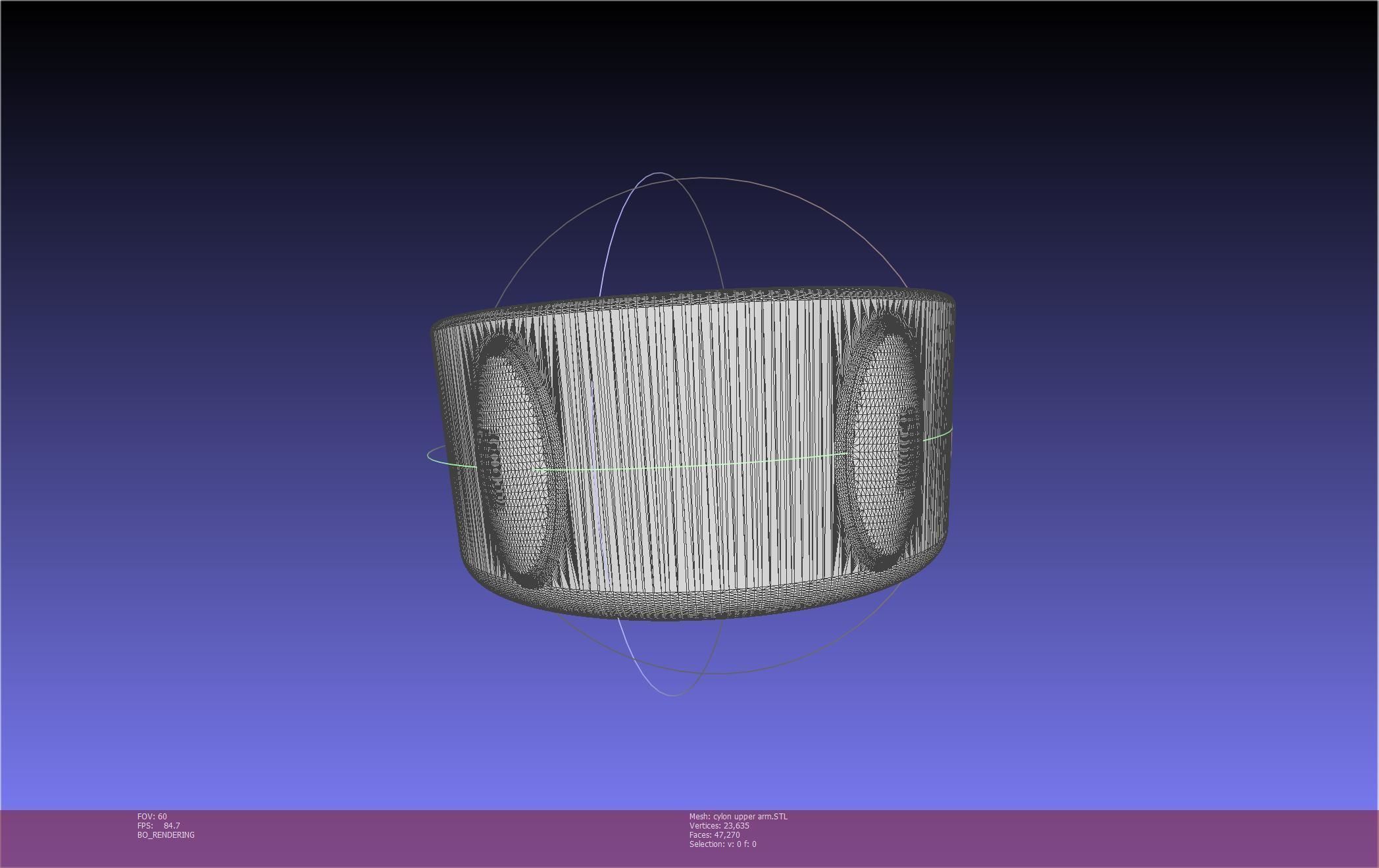 Battlestar Galactica Cylon Armpieces Printable Parts 3D print model_38