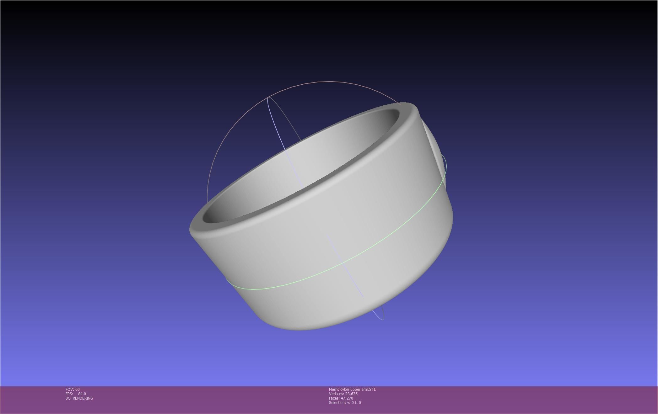 Battlestar Galactica Cylon Armpieces Printable Parts 3D print model_42