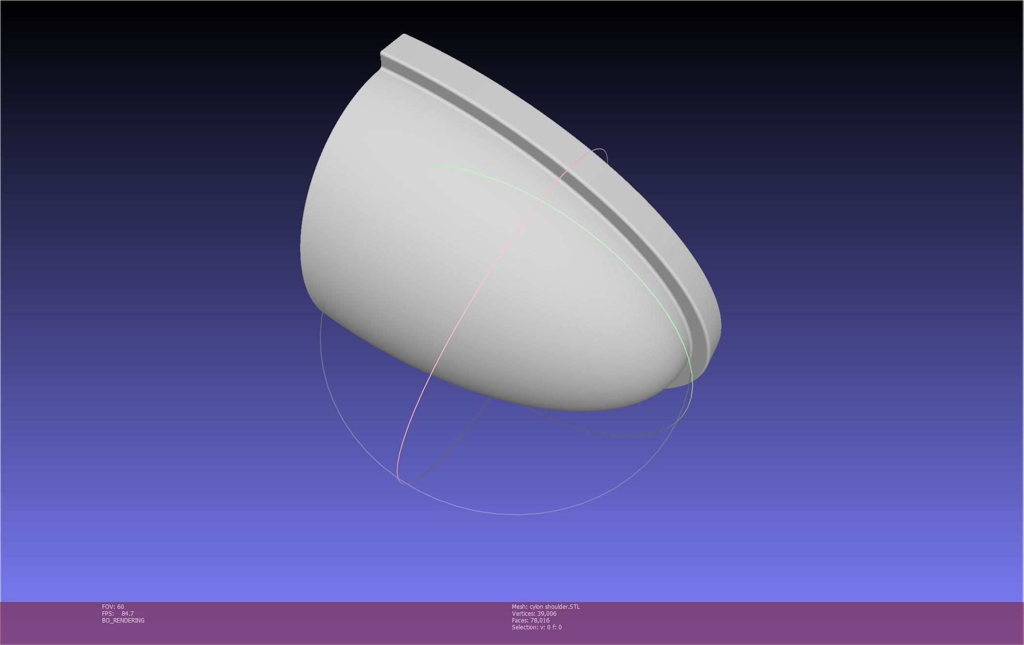 Battlestar Galactica Cylon Armpieces Printable Parts 3D print model_15