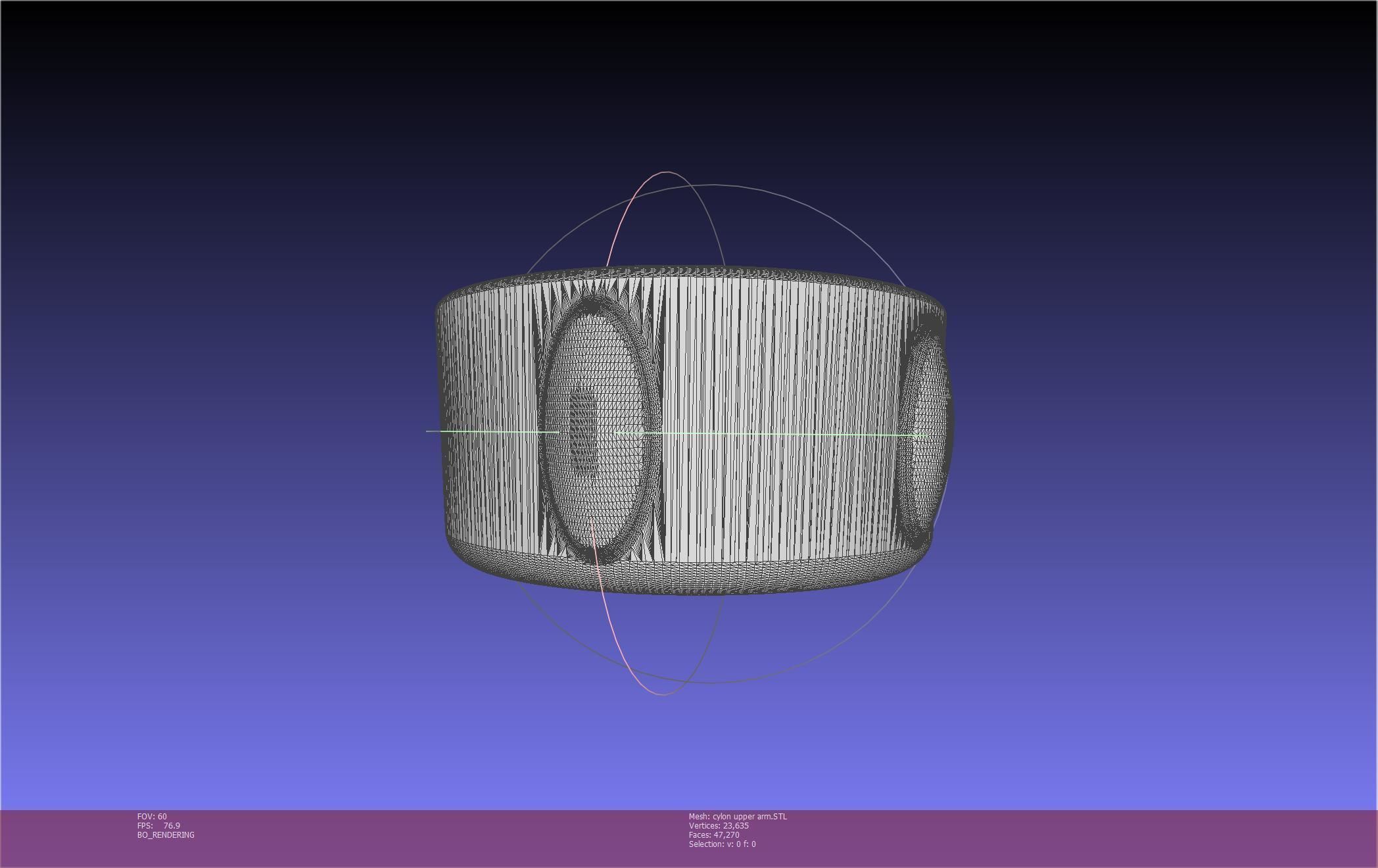 Battlestar Galactica Cylon Armpieces Printable Parts 3D print model_32