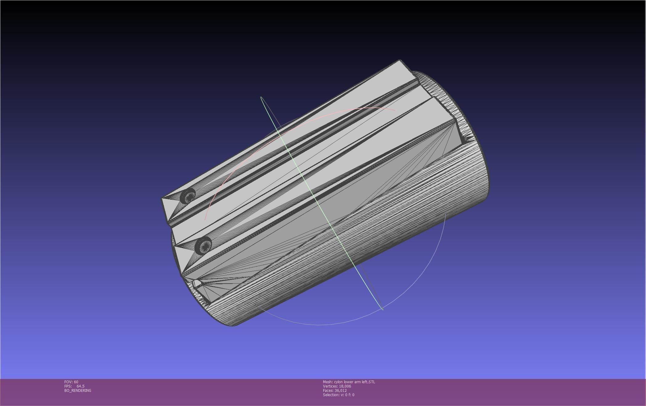 Battlestar Galactica Cylon Armpieces Printable Parts 3D print model_71